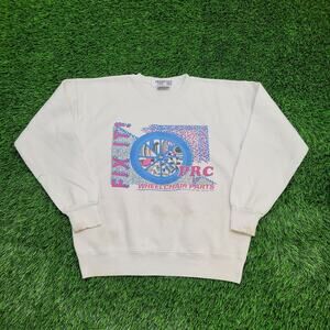 Vintage 1992 PRC Wheelchair Sweatshirt Women Large 21x23 USA